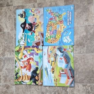Play Monster Kids Puzzle 4pk